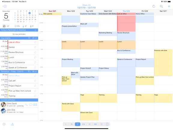 Mical 1 0 1 – easy to use calendar editable