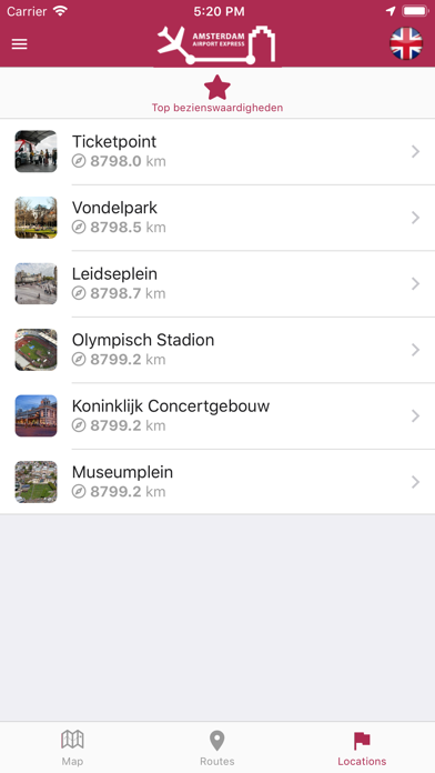 Amsterdam Airport Express screenshot 3