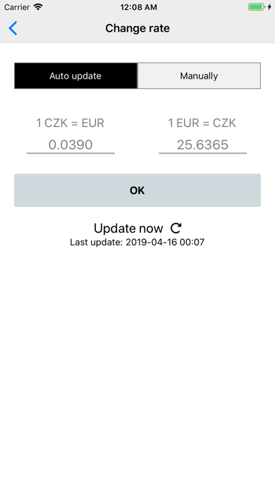 How to cancel & delete Czech Koruna CZK converter from iphone & ipad 3
