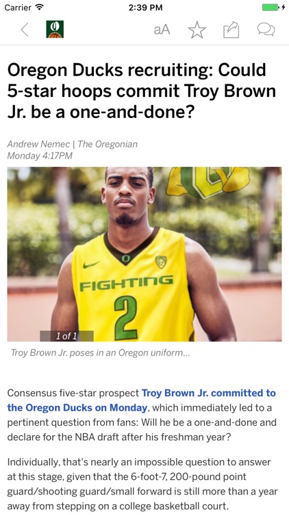 Oregon Ducks Basketball News