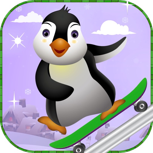 Penguin & Jump Icon