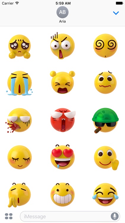 Animated New 3D Emoticon Emoji