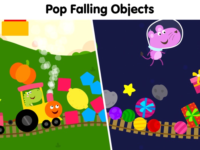 Dino Town Train Games for Kids