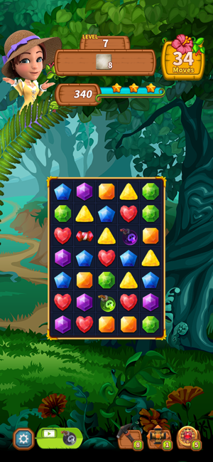 Jewel Park - Match 3 Puzzle(圖3)-速報App