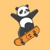 Best Friends Panda Stickers