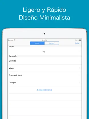 Captura de Pantalla 1 Zeny Seguimiento monetario iphone
