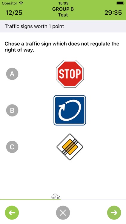 Driving school tests - CZ screenshot-3