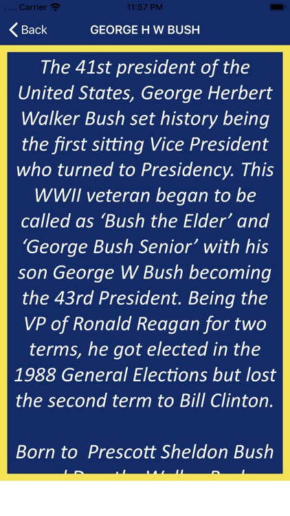 Wisdom of George H W Bush screenshot-3