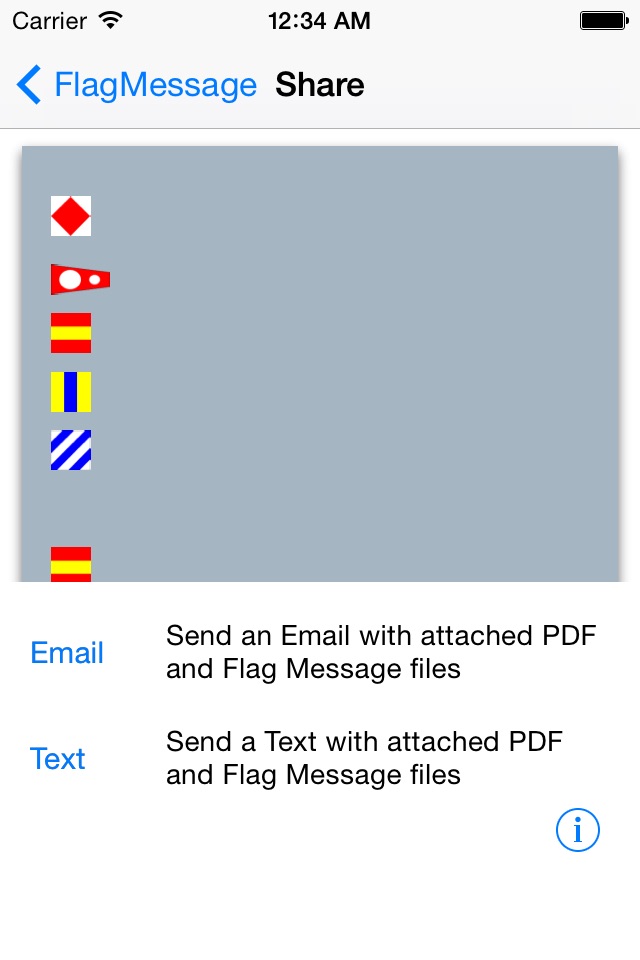 Signal Flags Communicator screenshot 4