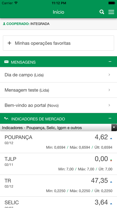 How to cancel & delete Portal do Cooperado Integrada from iphone & ipad 3