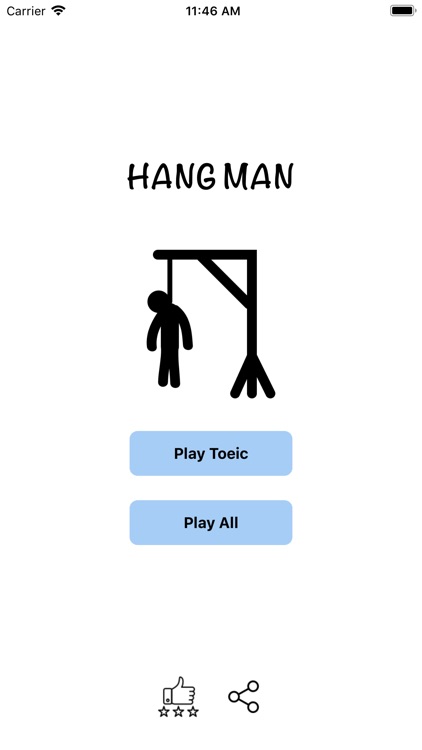 English vocabulary or Hangman
