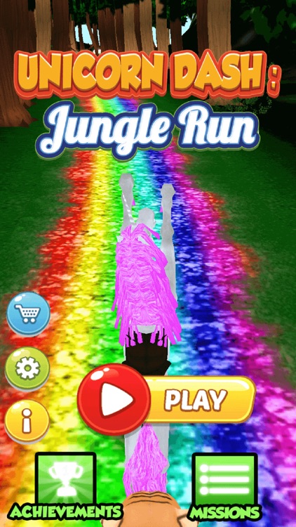 Unicorn Dash Jungle Run screenshot-5