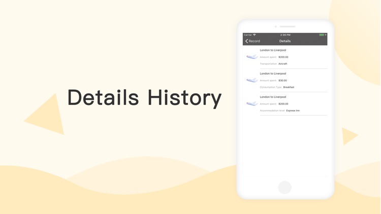 Travel Wallet:Record Bill screenshot-3