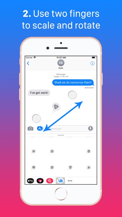 Tapback React