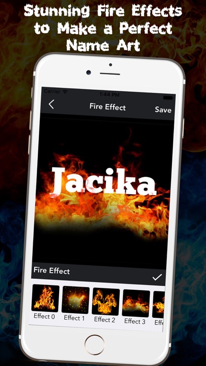 Fire Effect Name Art Maker