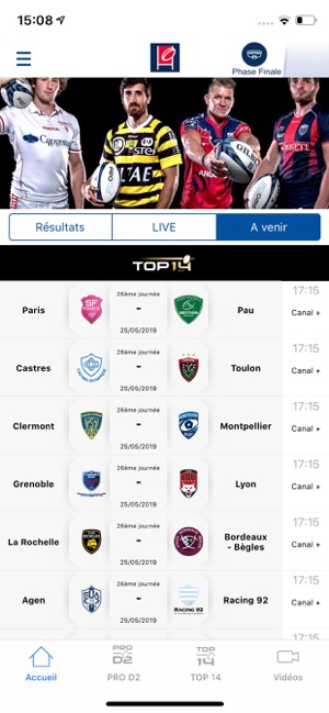 Ligue Nationale de Rugby(圖1)-速報App