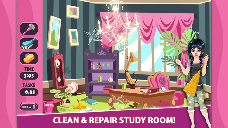 Doll House Cleaning Craft screenshot-5