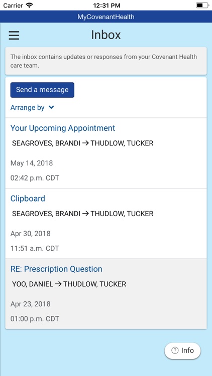 MyCovenantHealth