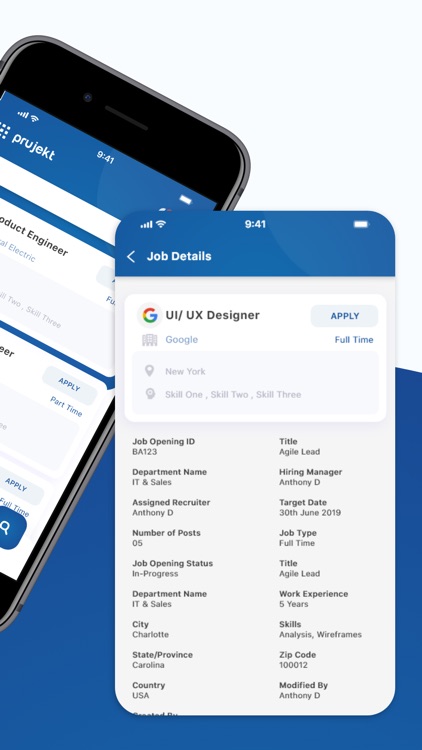 Prujekt- Best job finder app screenshot-3