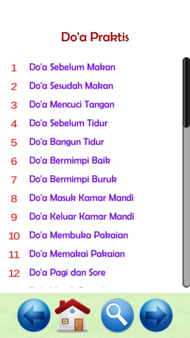 How to cancel & delete Doa Islam Sehari hari from iphone & ipad 2