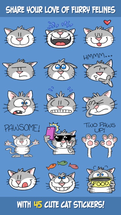 Nexu Kitty Sticker Pack