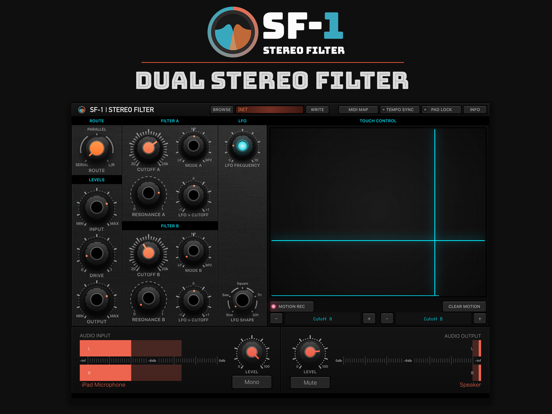Sf 1 Stereo Filter By Numerical Audio Discchord