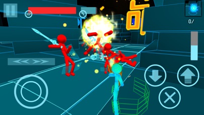 Stickman Neon Gun Warriors screenshot 4
