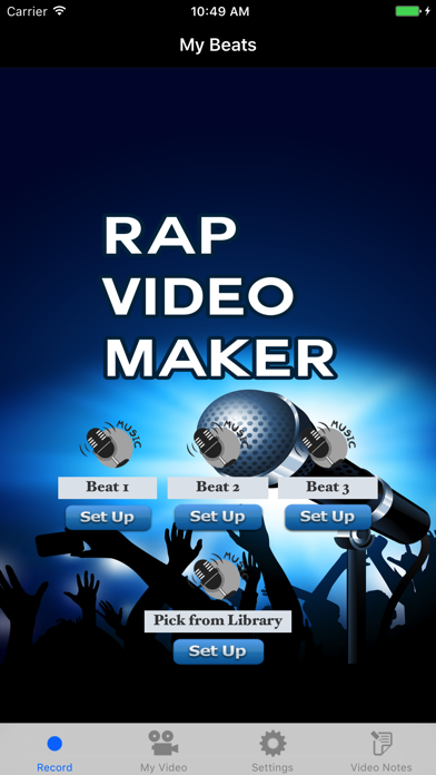 How to cancel & delete Rap Video Maker from iphone & ipad 1