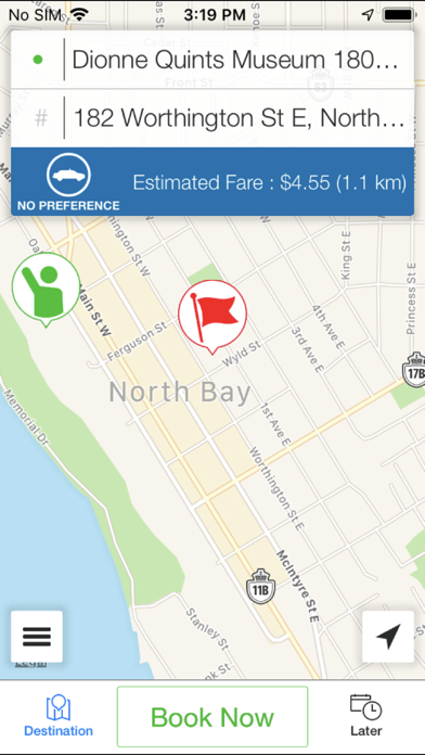 U-NEED-A-CAB North Bay screenshot 2