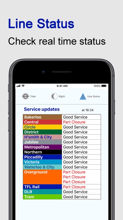 London Tube Map - Underground