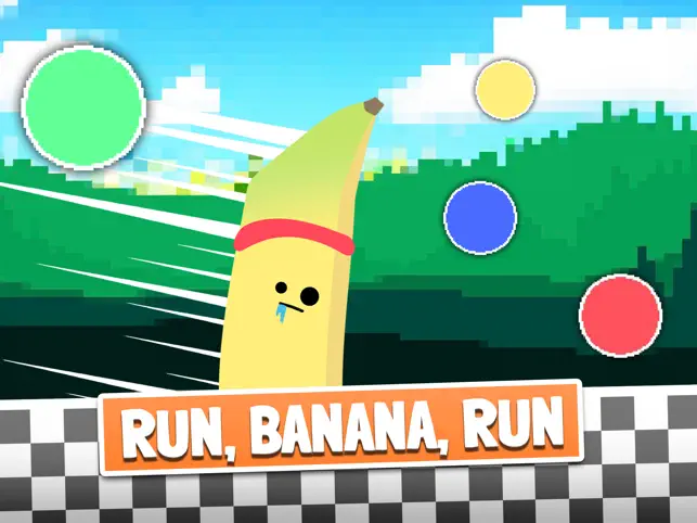 Banana Runner, game for IOS