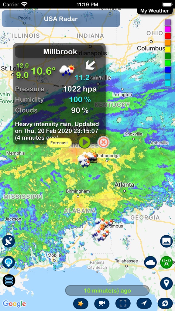 【图】My Weather(截图1) 【图】My Weather(截图1)