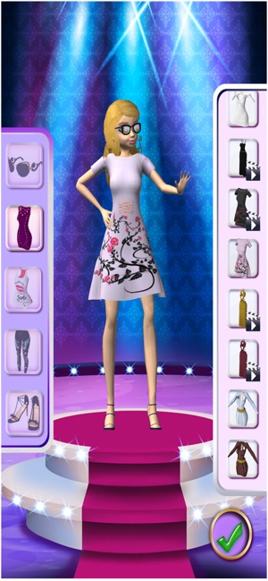 Crazy Girls Dress Up 3D