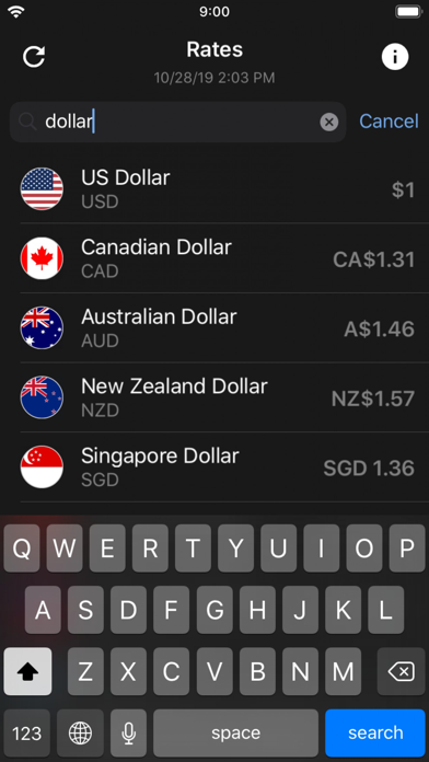 Exchange rates pound euro rate screenshot 3