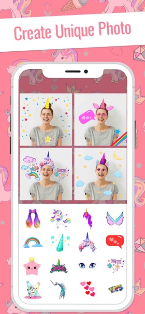 Unicorn Photo Editor for Girls(圖3)-速報App