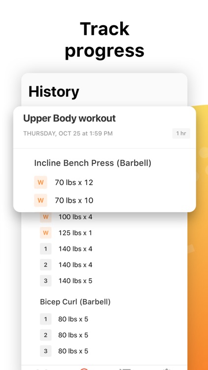 Weight Lifting Tracker by Bolt screenshot-6