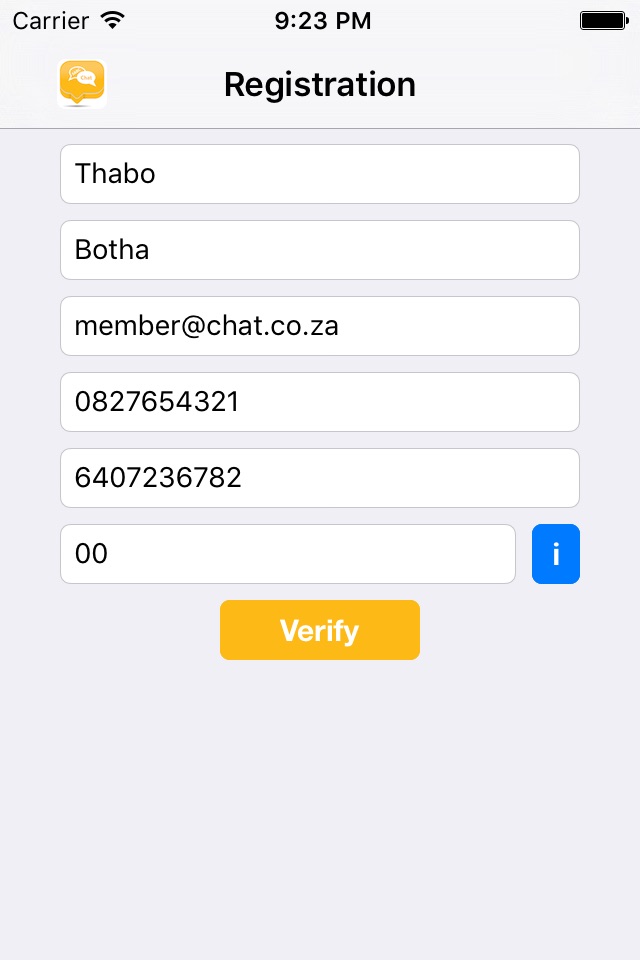 SABC Medical Scheme Chat screenshot 2