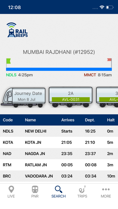 NDTV Rail Beeps screenshot 2