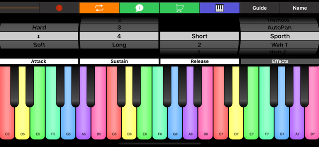 E Piano Synth + Keyboard Tiles(圖6)-速報App