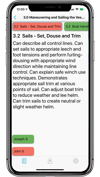 NauticEd Assessment Rubrics screenshot 3