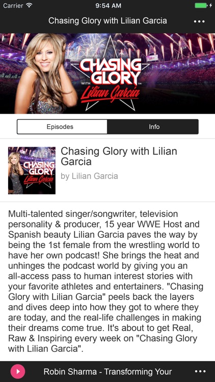 Chasing Glory w/ Lilian Garcia