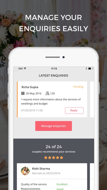 WeddingWire.in for business