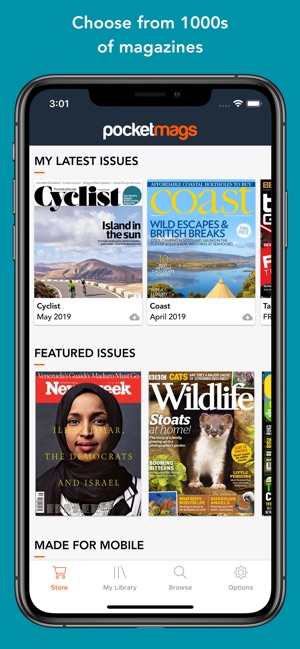 Pocketmags Digital Newsstand(圖1)-速報App