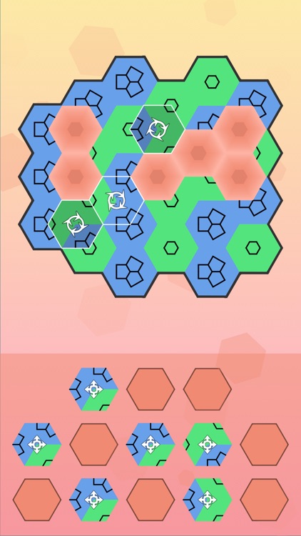 Aurora Hex - Pattern Puzzles screenshot-0