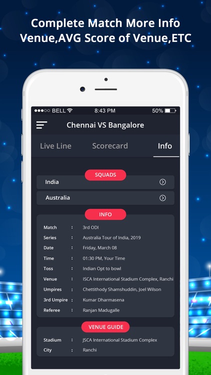 LineGuru : Cricket Live Line screenshot-4