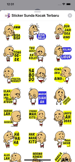 Sticker Sunda Kocak Terbaru(圖3)-速報App