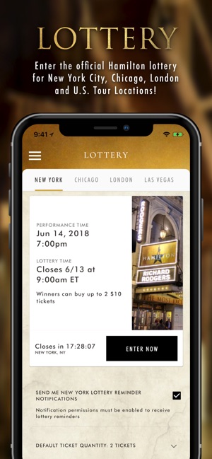 Hamilton - The Official App