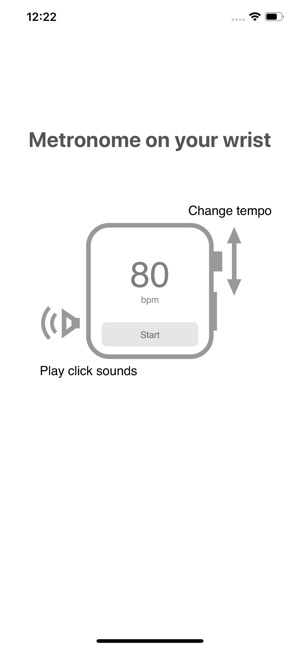 Metronome on your wrist(圖1)-速報App