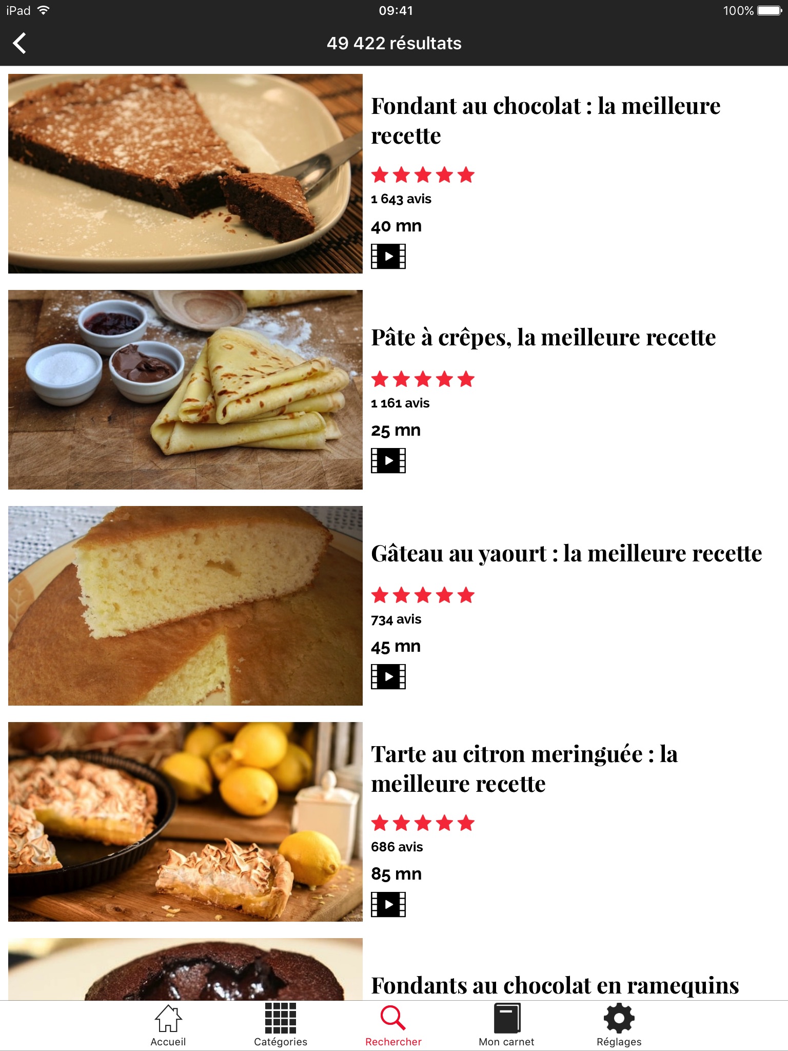 Cuisine : Recette de cuisine screenshot 4