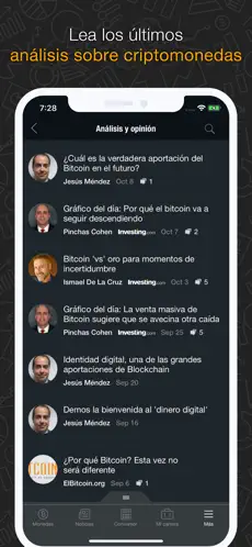 Imágen 6 Investing.com Criptodivisas iphone